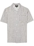 A.P.C. Lloyd geometric-print cotton shirt - Neutrals