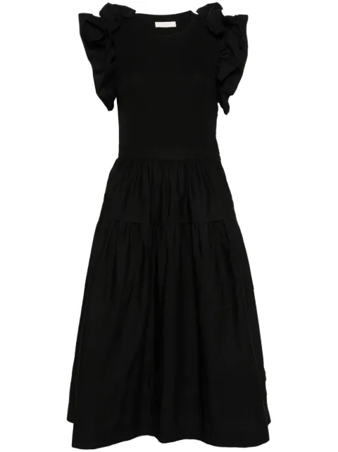 Ulla Johnson vestido midi Francine