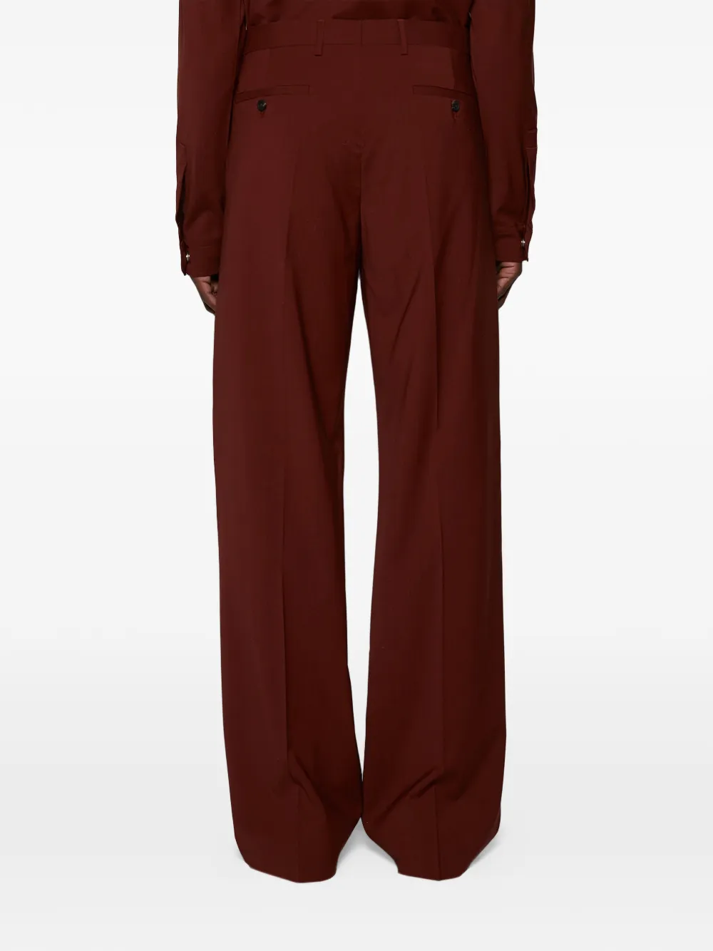 Rick Owens Pantalon Rood