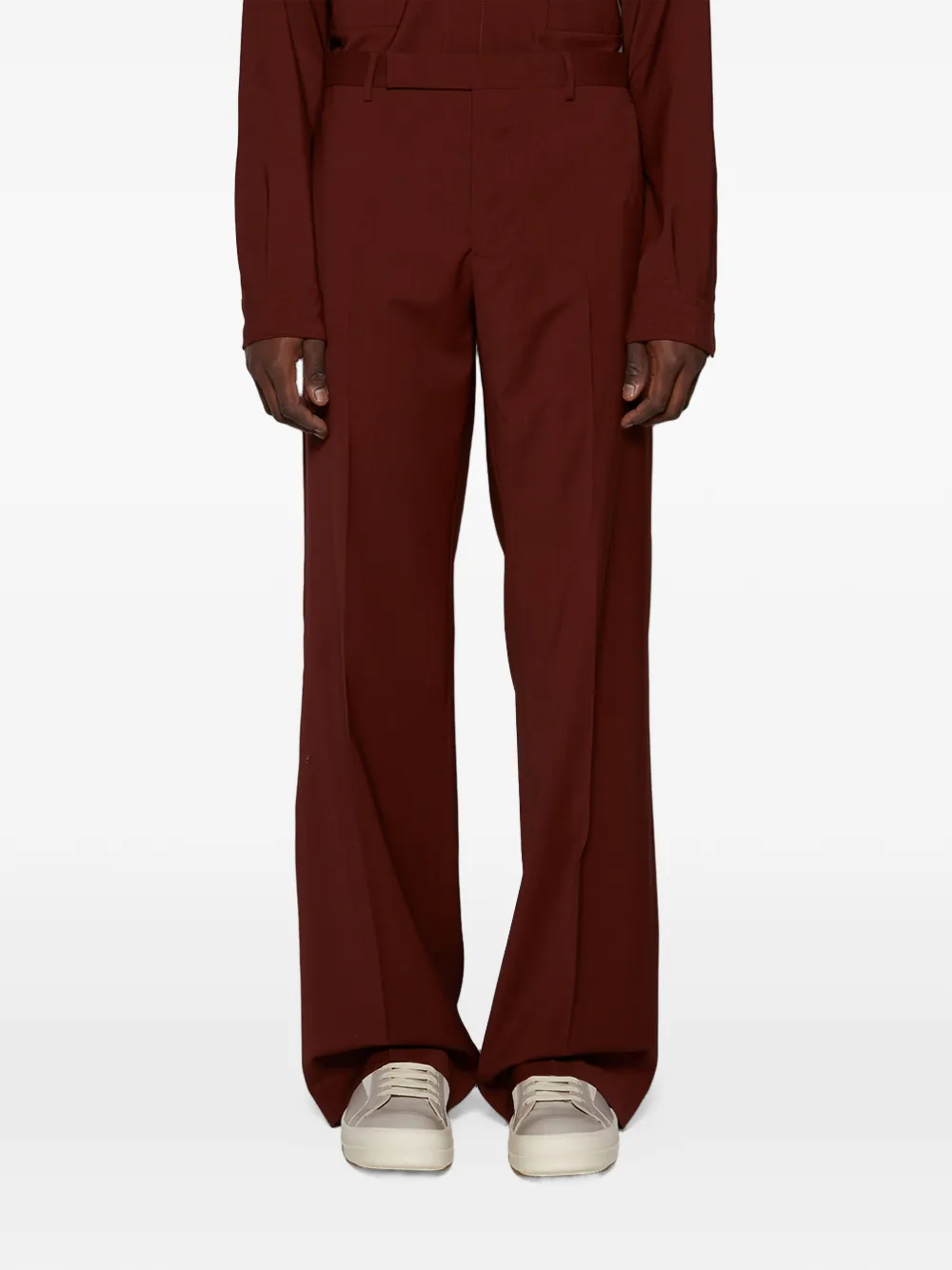 Rick Owens Pantalon Rood