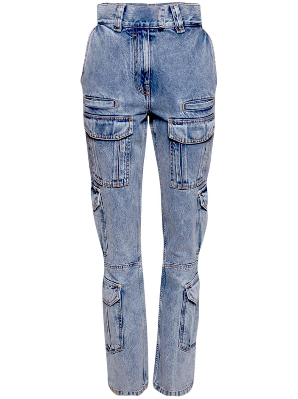 Givenchy Bootcut cargo jeans Blauw