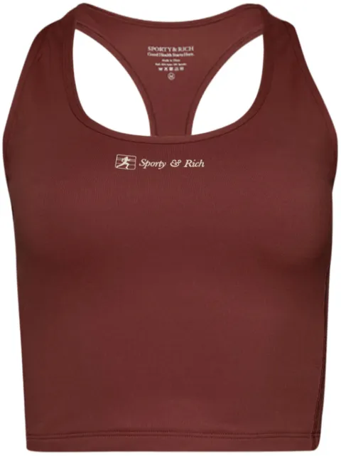 Sporty & Rich Runner Script tank top