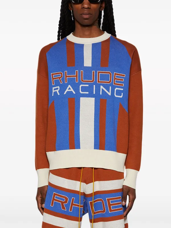 注目の福袋をピックアップ！ RHUDE Racing ニットセーター レッド トップス