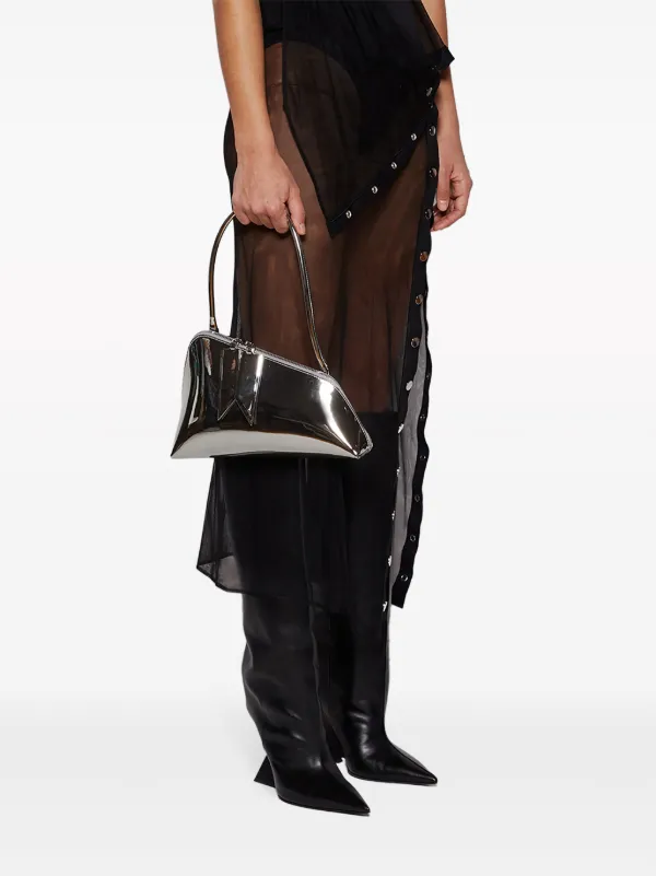 ショルダーバッグ・ポシェット THE ATTICO Woman Shoulder bag Silver 241WAH00042PUR001AA 002 The Attico Sunrise faux-leather Shoulder Bag | Silver | FARFETCH