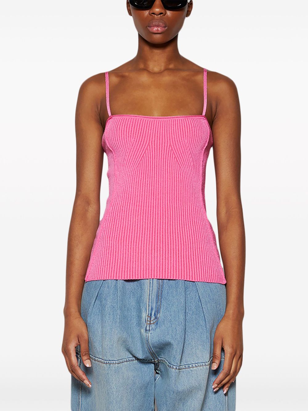 Jacquemus Le haut Sierra knitted top Women