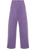 Société Anonyme Red Cross straight-leg trousers - Purple