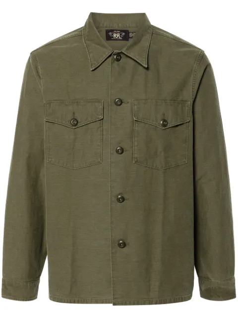 Ralph Lauren RRL slub-texture cotton shirt