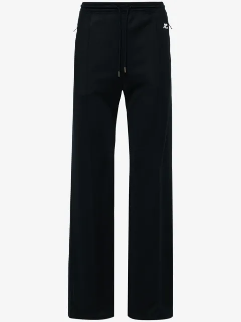 Courrèges logo-patch interlock track pants