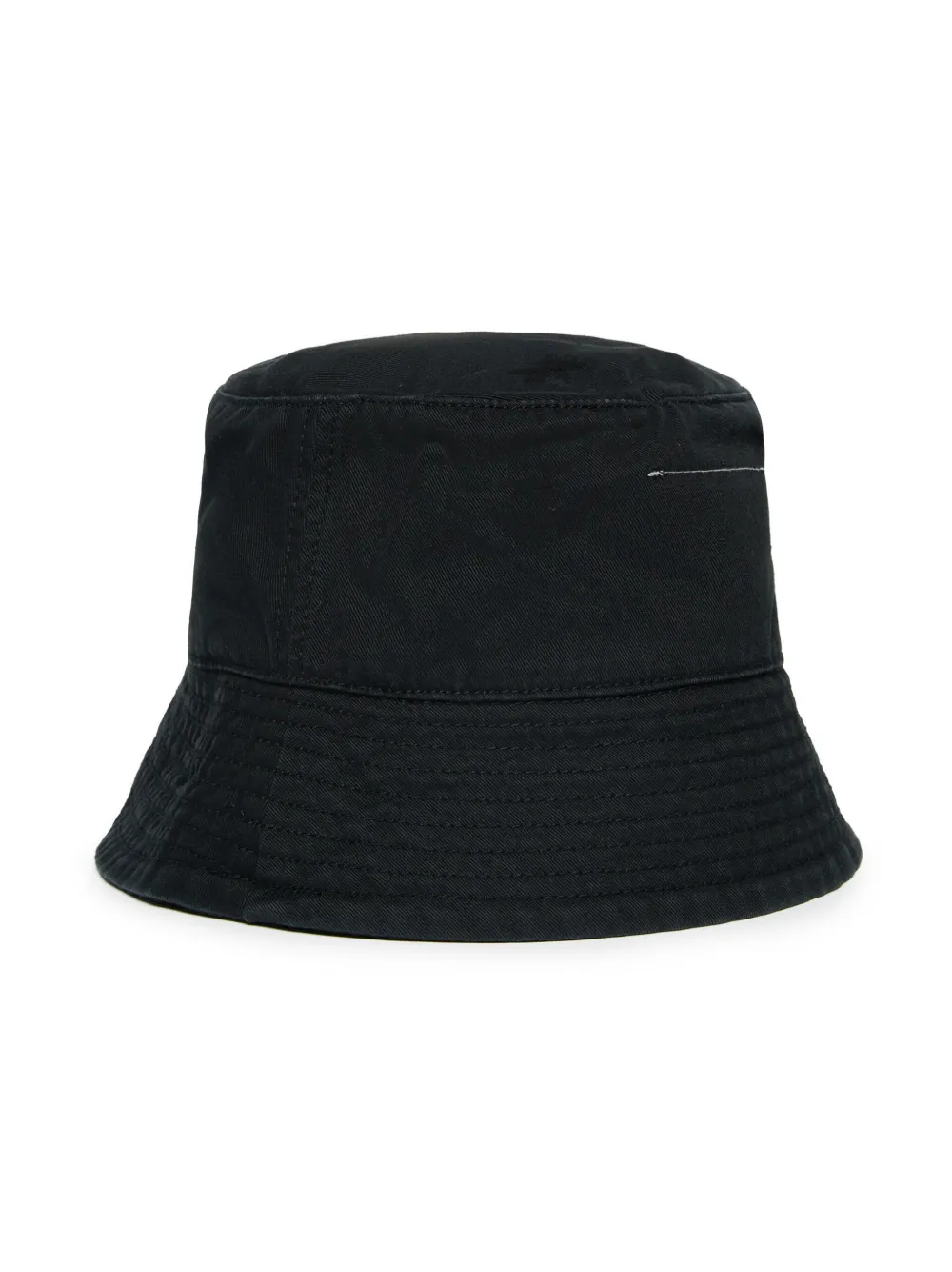 Image 2 of MM6 Maison Margiela Kids logo-print cotton bucket hat