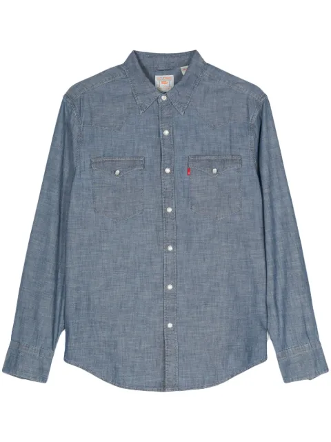 Levi's camisa de mezclilla Barstow Western