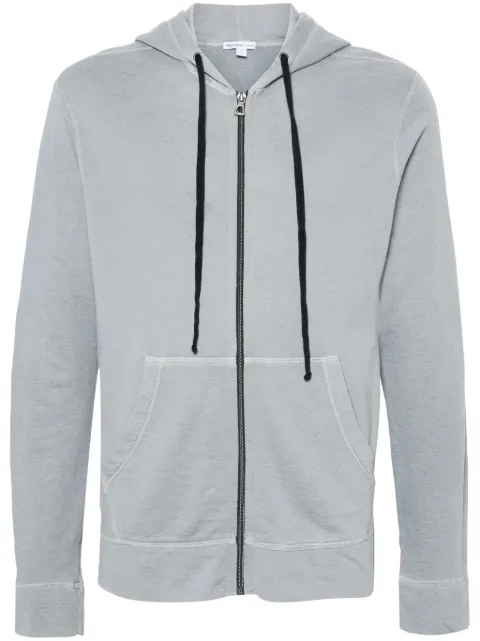 James Perse hoodie con cierre