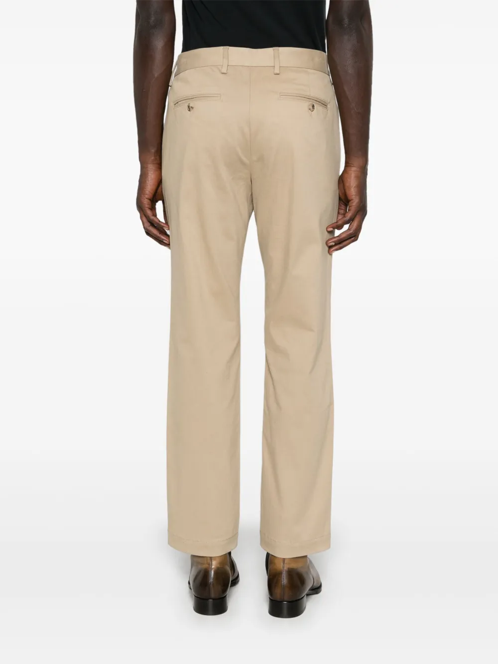 Saint Laurent Chino van stretch-katoen Beige