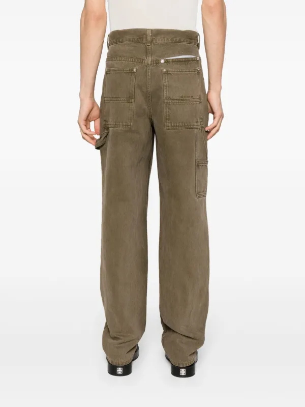 Givenchy Carpenter wide-leg Jeans | Grey | FARFETCH