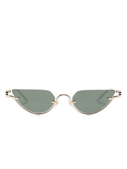 Lunettes de soleil GG1603S à monture papillon - Gucci Eyewear - Modalova