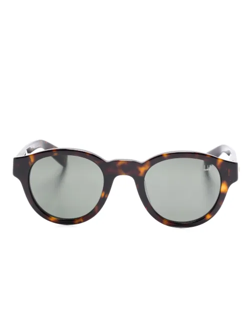 Lunettes de soleil à effet écaille de tortue - Dunhill - Modalova