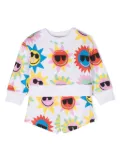 Stella McCartney Kids sun-print track shorts set - White