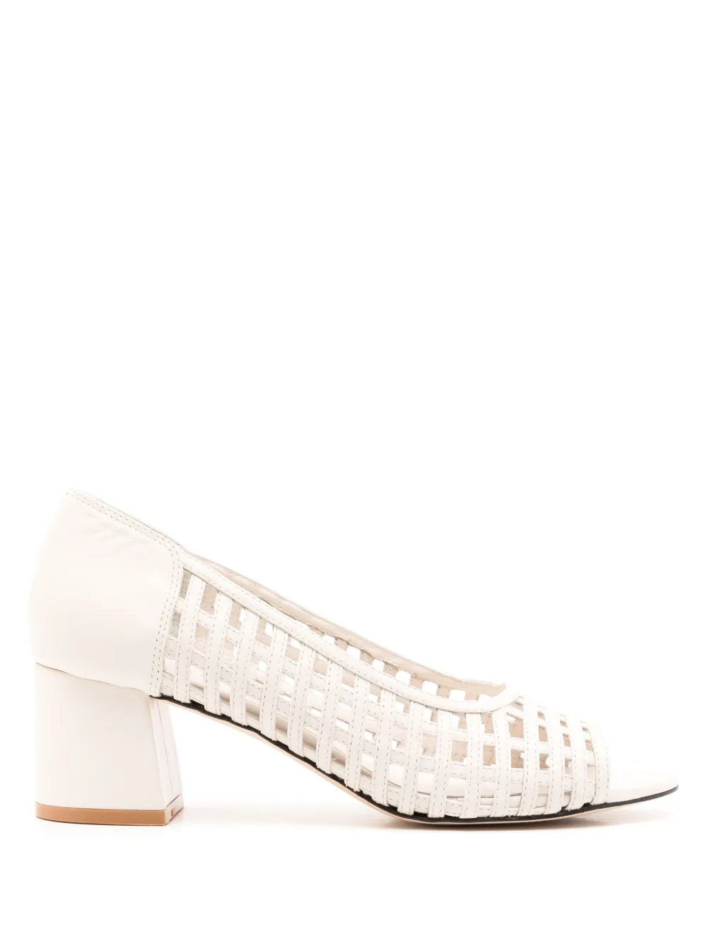 Studio Chofakian Leren pumps Wit