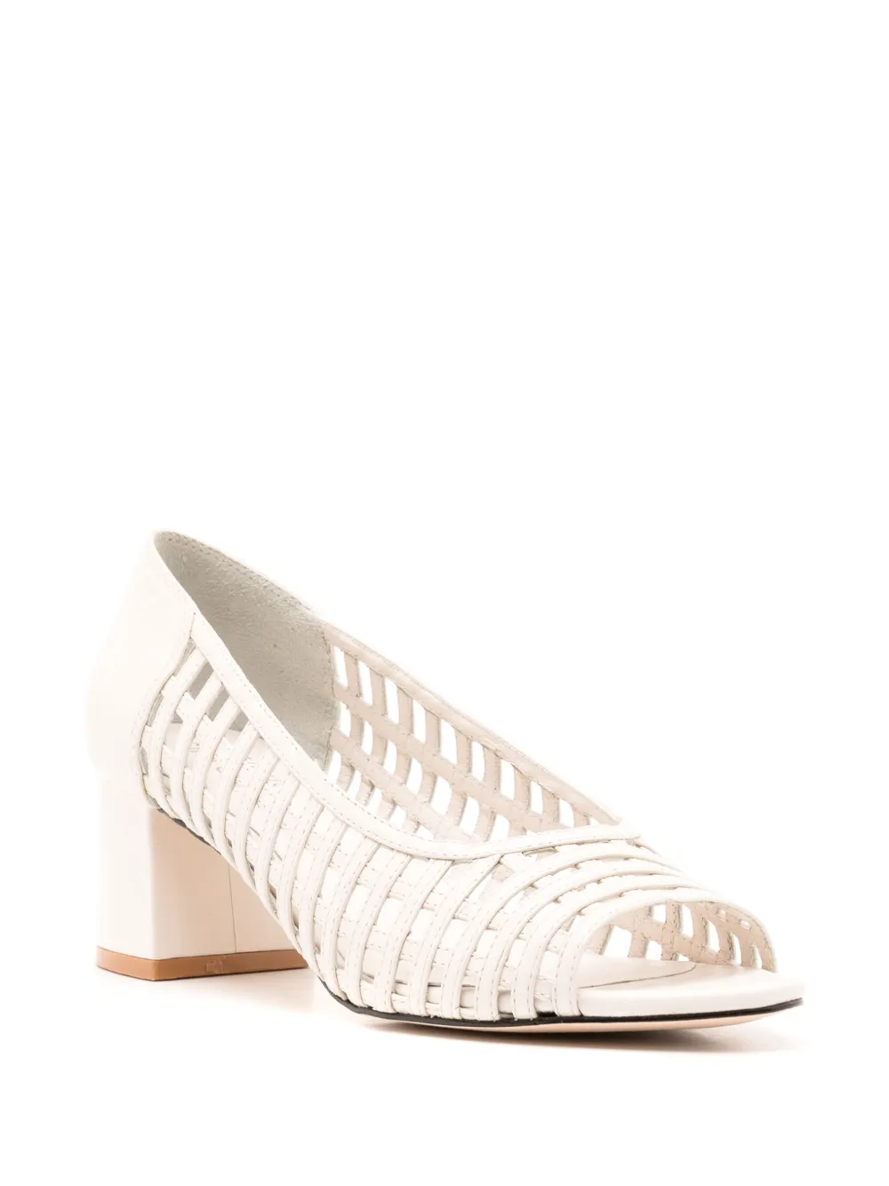 Studio Chofakian Leren pumps Wit