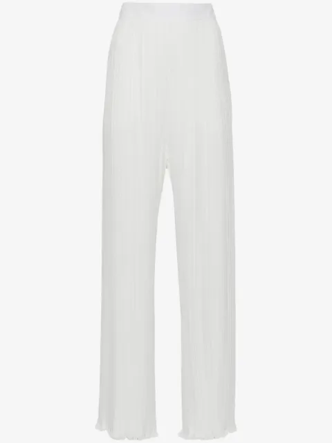 Lanvin straight-leg pleated trousers