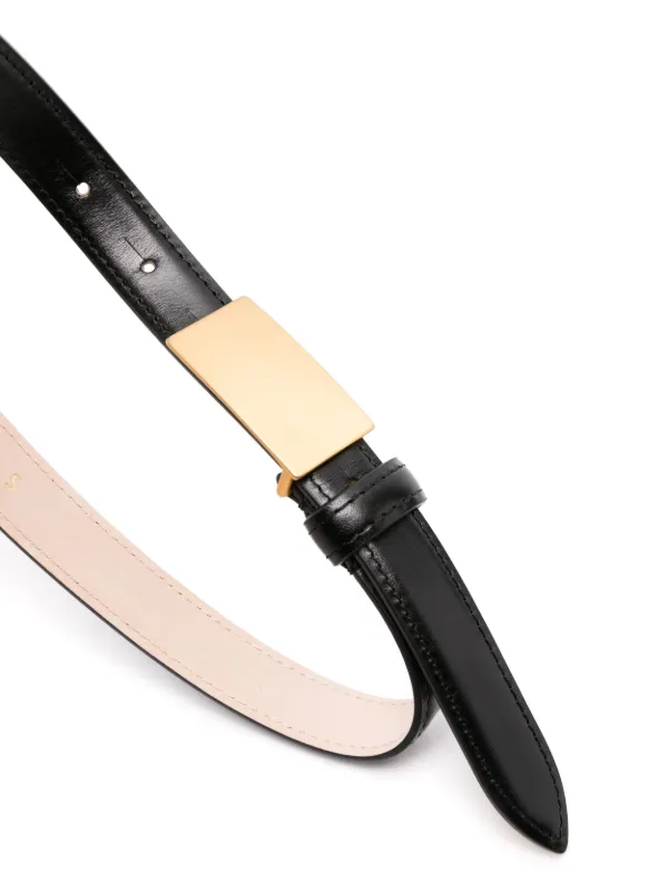 Déhanche Signet Leather Belt | Black | FARFETCH