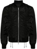Simone Rocha ruched bomber jacket - Black