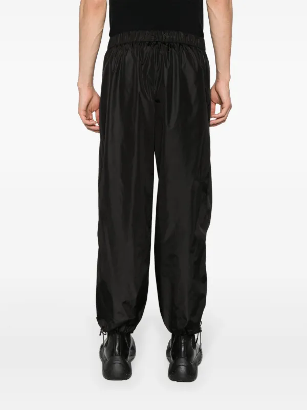 Simone Rocha tapered-leg Drawstring Track Pants | Black