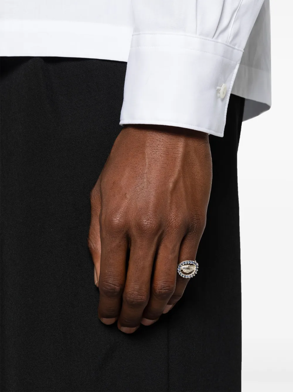 Bleue Burnham Trust Is Sacred signet ring | Image 2