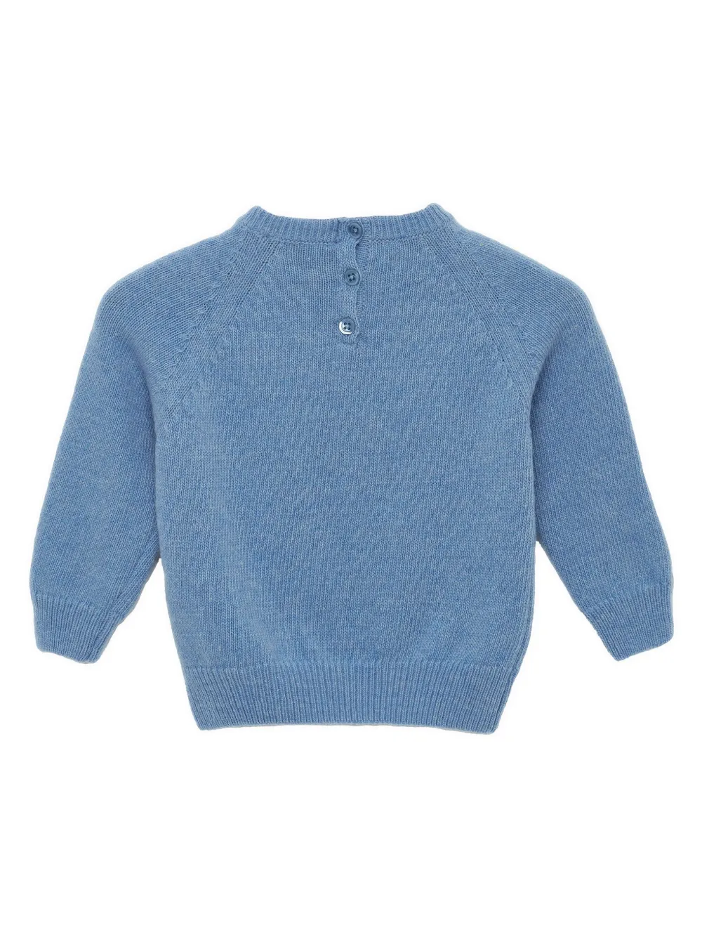 Shop Trotters Drumming Guardsman Wool-blend Jumper In Blue