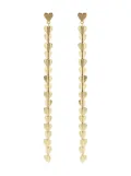 Cadar 18kt yellow gold Wings Of Love drop earrings