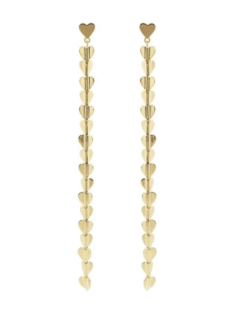 Cadar 18kt yellow gold Wings Of Love drop earrings