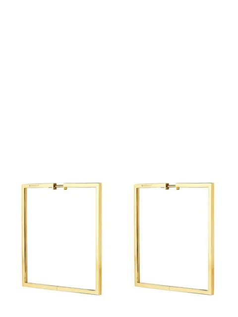 Cadar arracadas Foundation en oro amarillo de 18kt