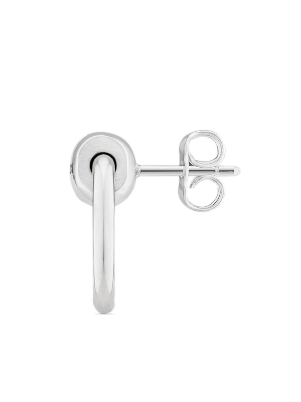 Gucci small Horsebit sterling silver drop earrings - Zilver
