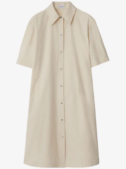 Burberry short-sleeve shirt dress