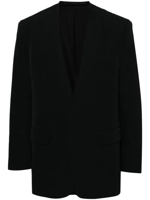 Blazer superposé à design sans col - SONGZIO - Modalova