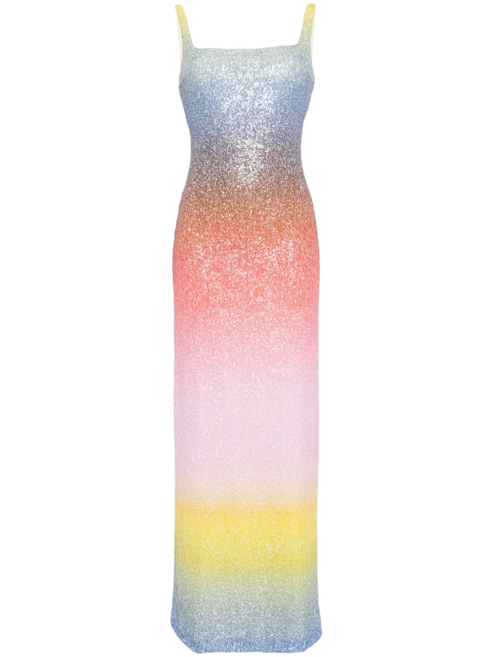 Costarellos Leela Gradient-effect Dress In Multicolour