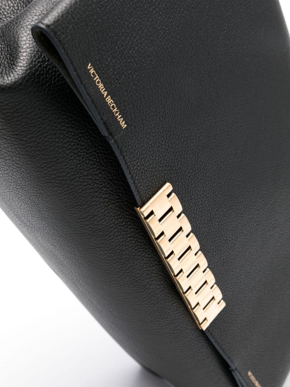 Shop Victoria Beckham Jumbo Chain Shoulder Bag In Black