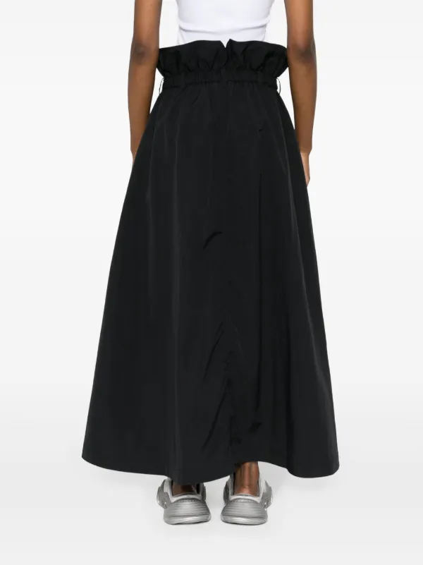 Y-3 ブラック スカート S/P Y-3 ロゴ Aラインスカート | ブラック | FARFETCH JP