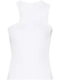 Axel Arigato embroidered-monogram top - White