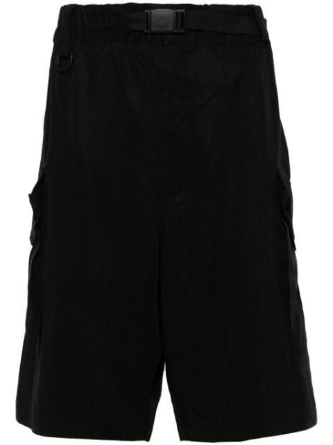 Y-3 twill cargo shorts