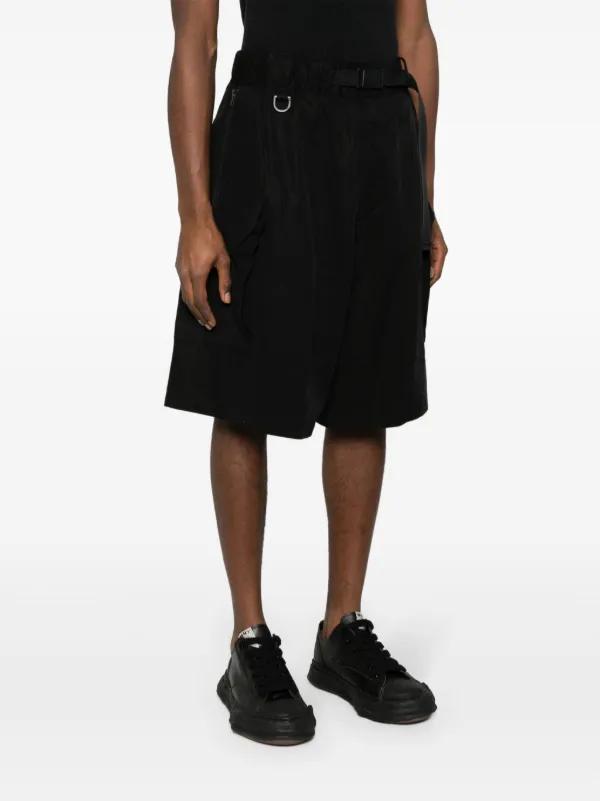 Y-3 Twill Cargo Shorts | Black | FARFETCH
