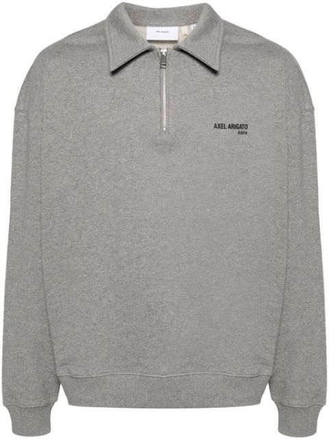 Axel Arigato Remi melange zipped sweatshirt Men