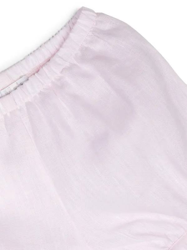 Sheer linen dress sale