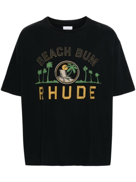 RHUDE Palmera cotton T-shirt