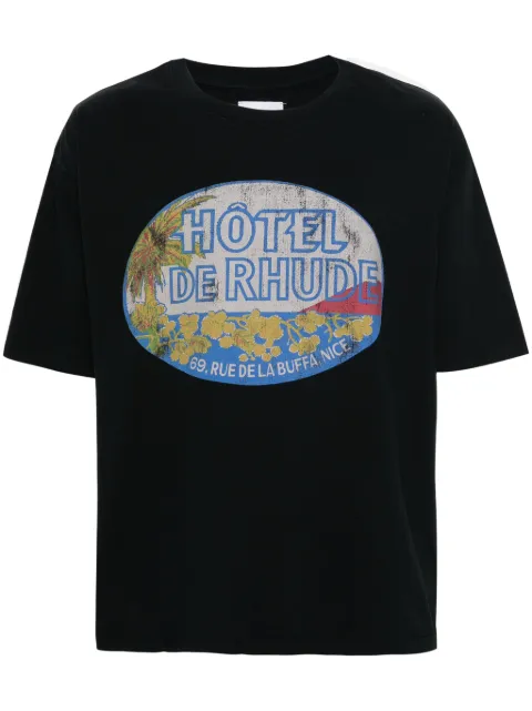 RHUDE playera Dimora