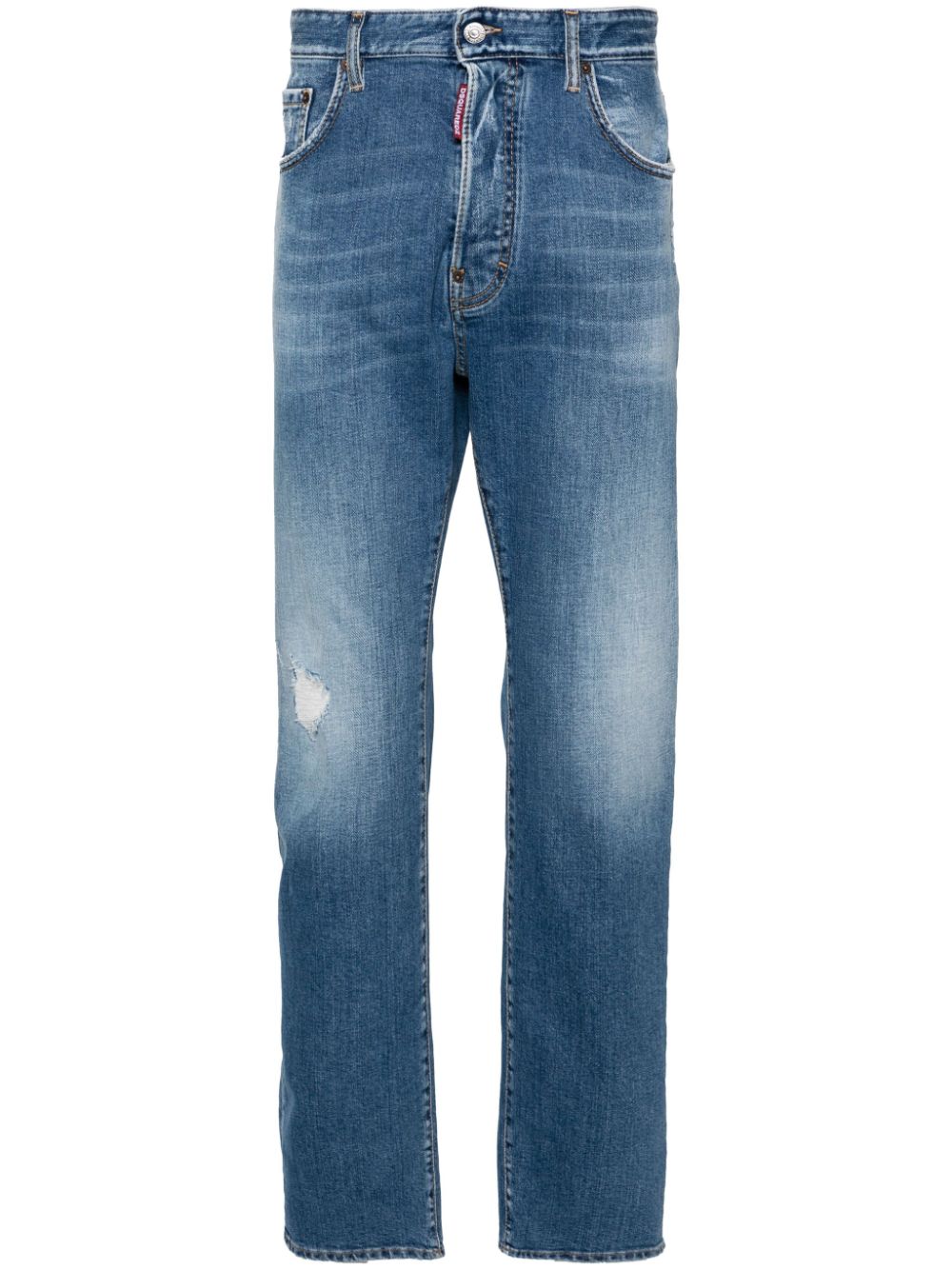 Dsquared2 642 slim-cut jeans - Blu