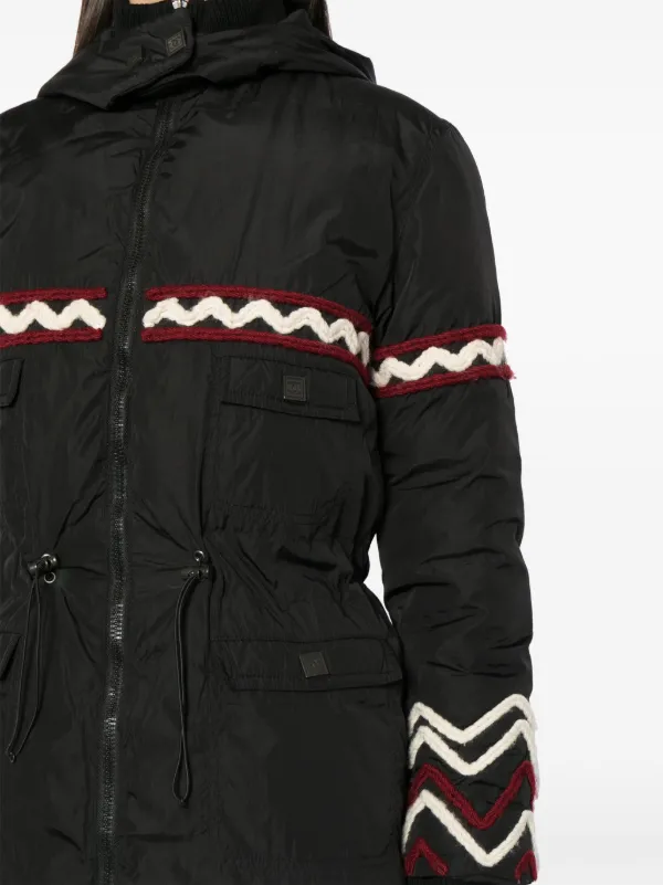 CHANEL Pre-Owned 2007 Sport Ligne Puffer Jacket Black FARFETCH EG