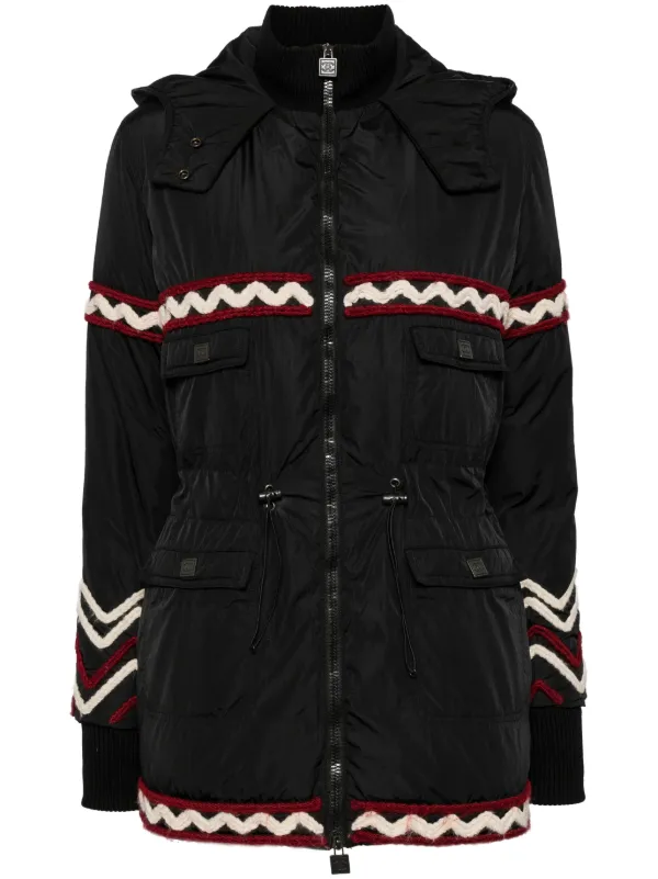 ジャケット・アウター chanel sport puffer jacket Puffer Chanel Grey size 38 FR in Polyester - 40043100