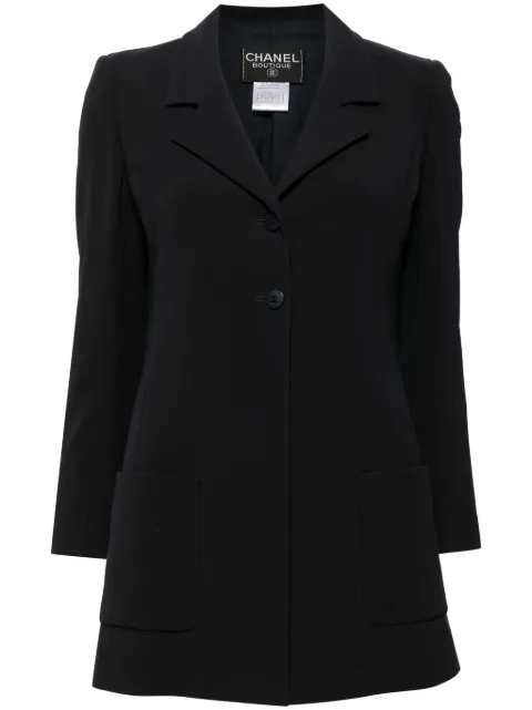 CHANEL Pre-Owned blazer con botones 1998