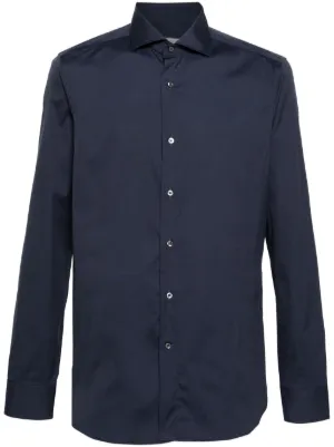 Canali slim best sale fit shirt