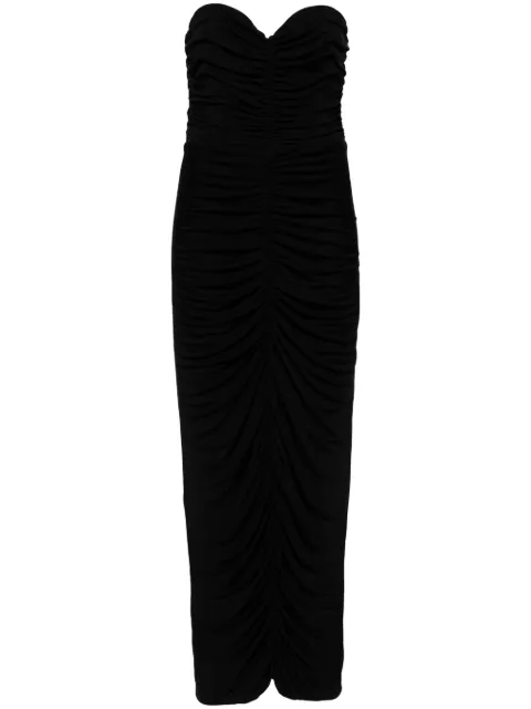 Costarellos Aveline strapless midi dress